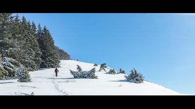 Randonnée en raquettes, un vrai dépaysement (©Marc Bidoul)