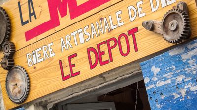 Dégustation de La Manivelle, bière artisanale de Die
