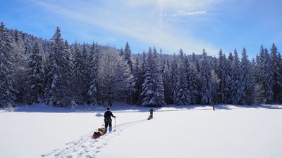 Sur les traces de David Croquette, expé hivernale en pulka